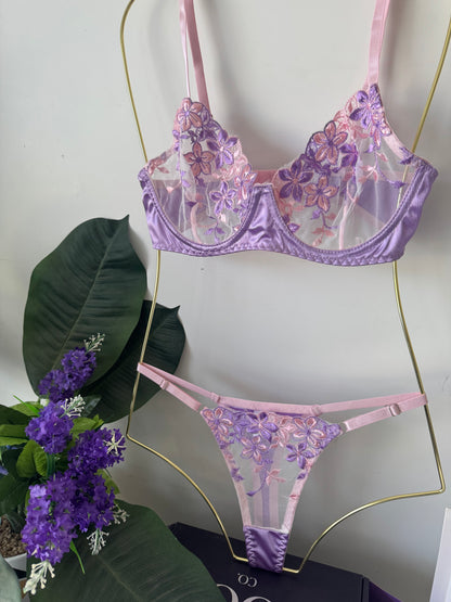 Kiss Me in Mauve Set